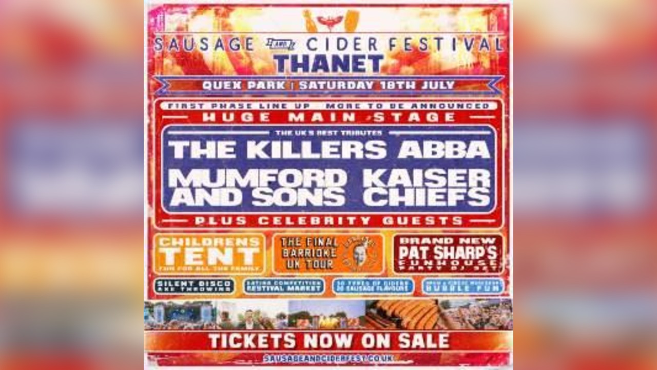 Sausage and Cider Festival - Thanet 2026