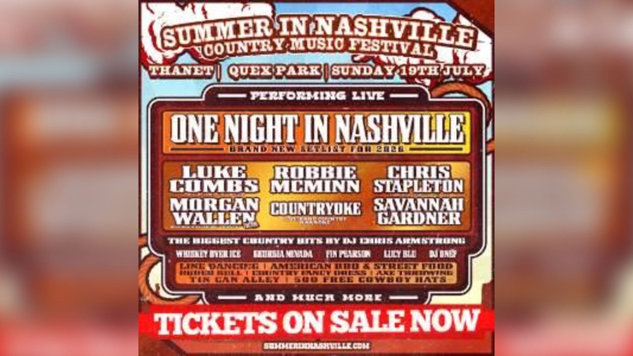 Summer In Nashville - Thanet 2026