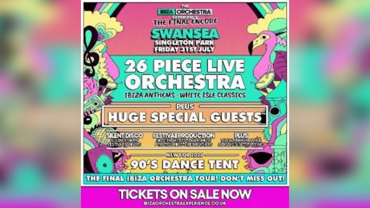 Ibiza Orchestra Experience - Swansea 2026