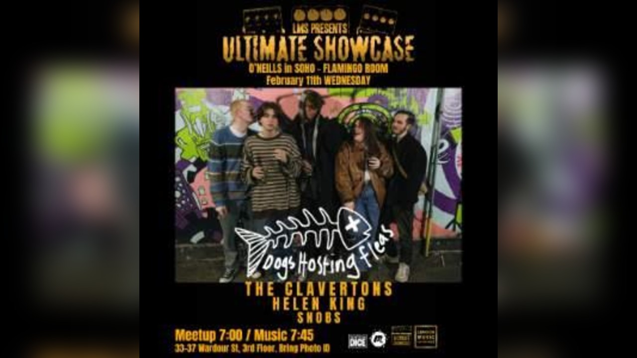 London Music Ultimate Showcase: Dogs Hosting Fleas