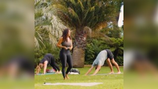 Yoga in the Garden