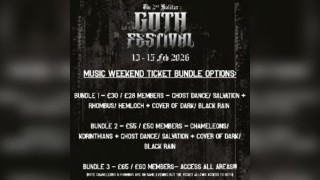 Halifax Goth Festival - Weekend Ticket Bundle 1