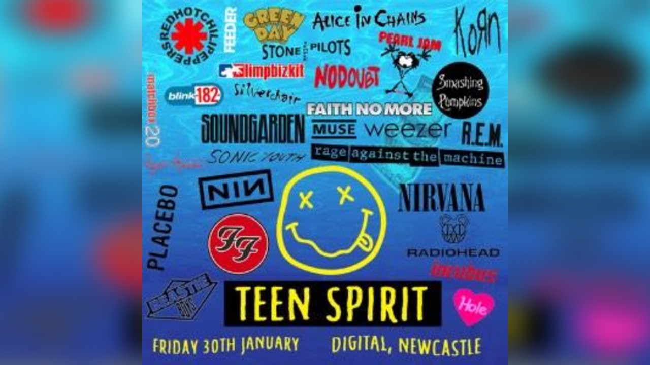 Teen Spirit - 90s Rock Day Party (Newcastle)
