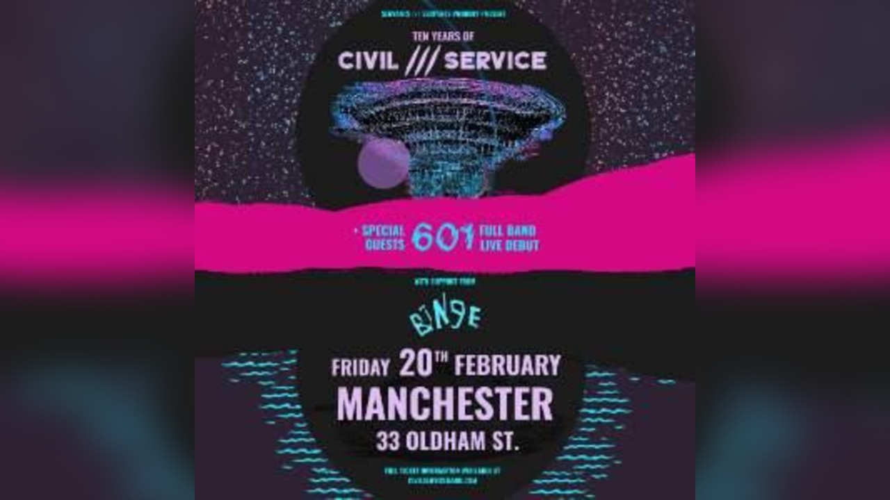 Civil Service with support from 601 (Live)