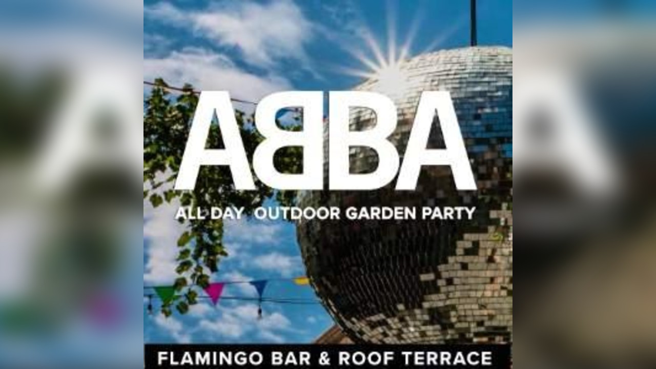 ABBA GARDEN PARTY in Flamingo Rooftop Garden
