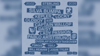 23 Degrees x STERLING: Silva Bumpa, Kepler, Locky