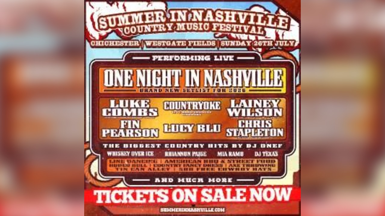 Summer In Nashville - Chichester 2026