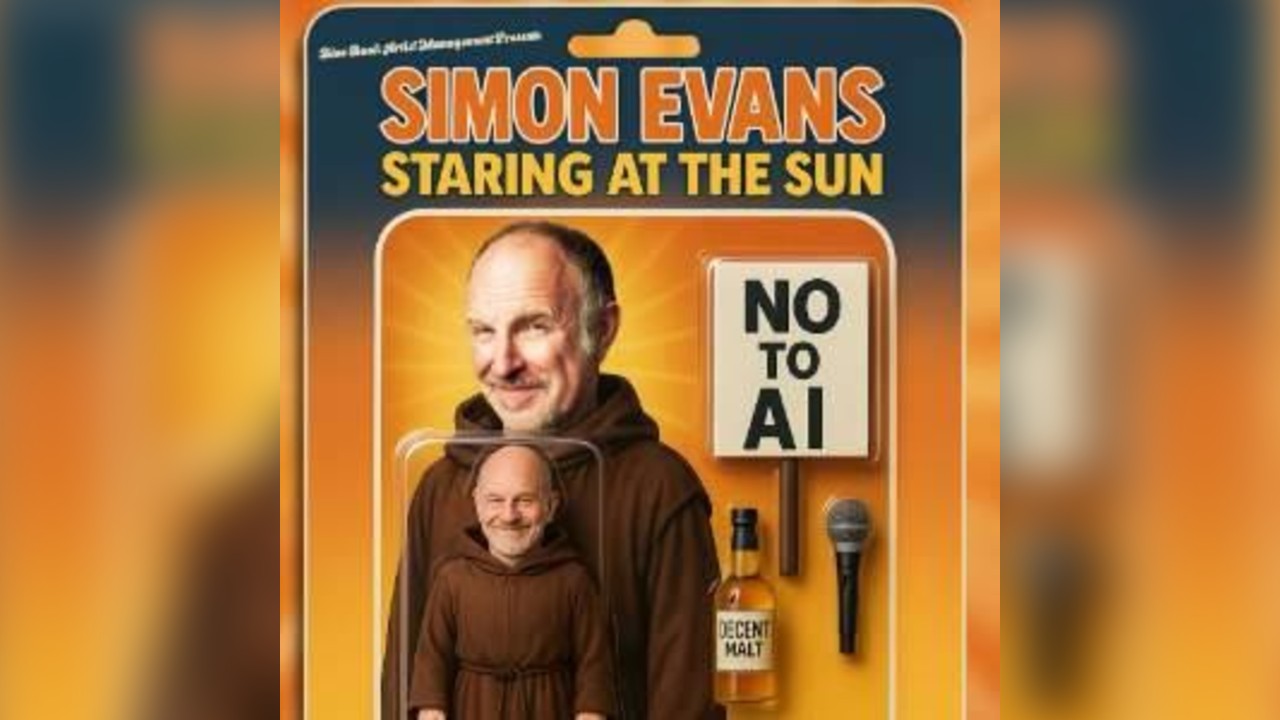 Simon Evans is Staring at the Sun
