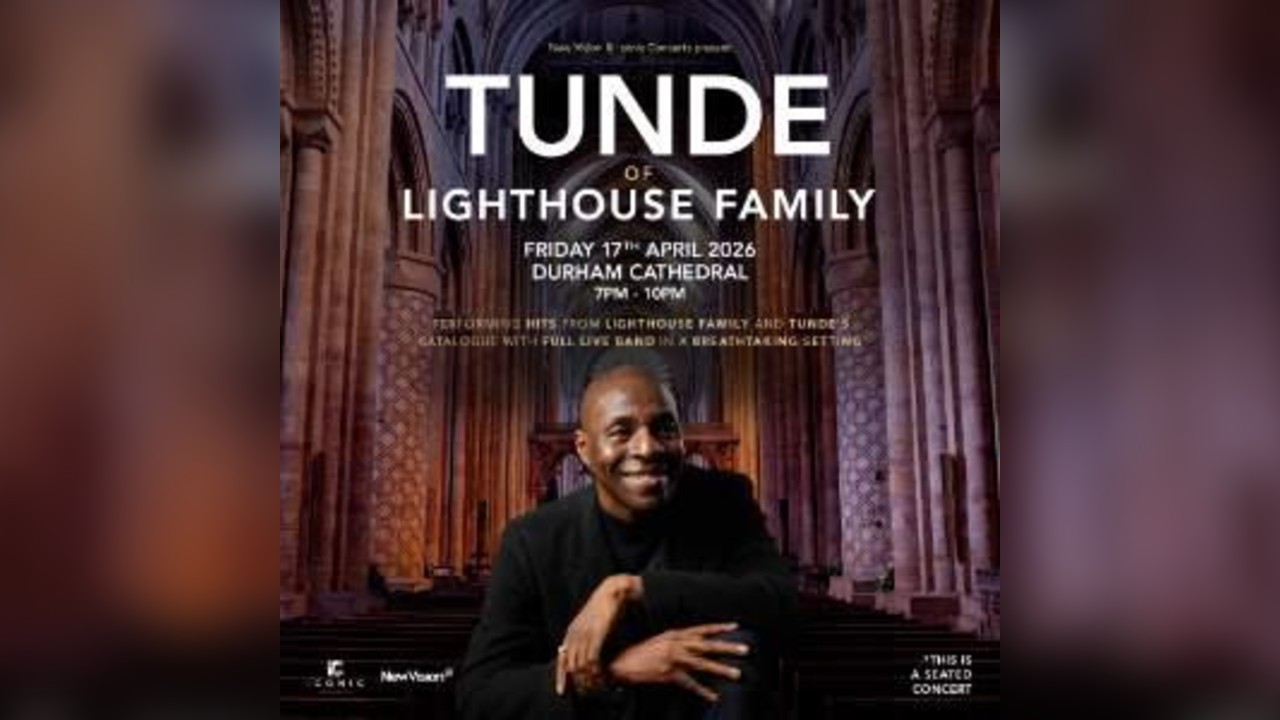 Tunde of Lighthouse Family in Bristol Cathedral