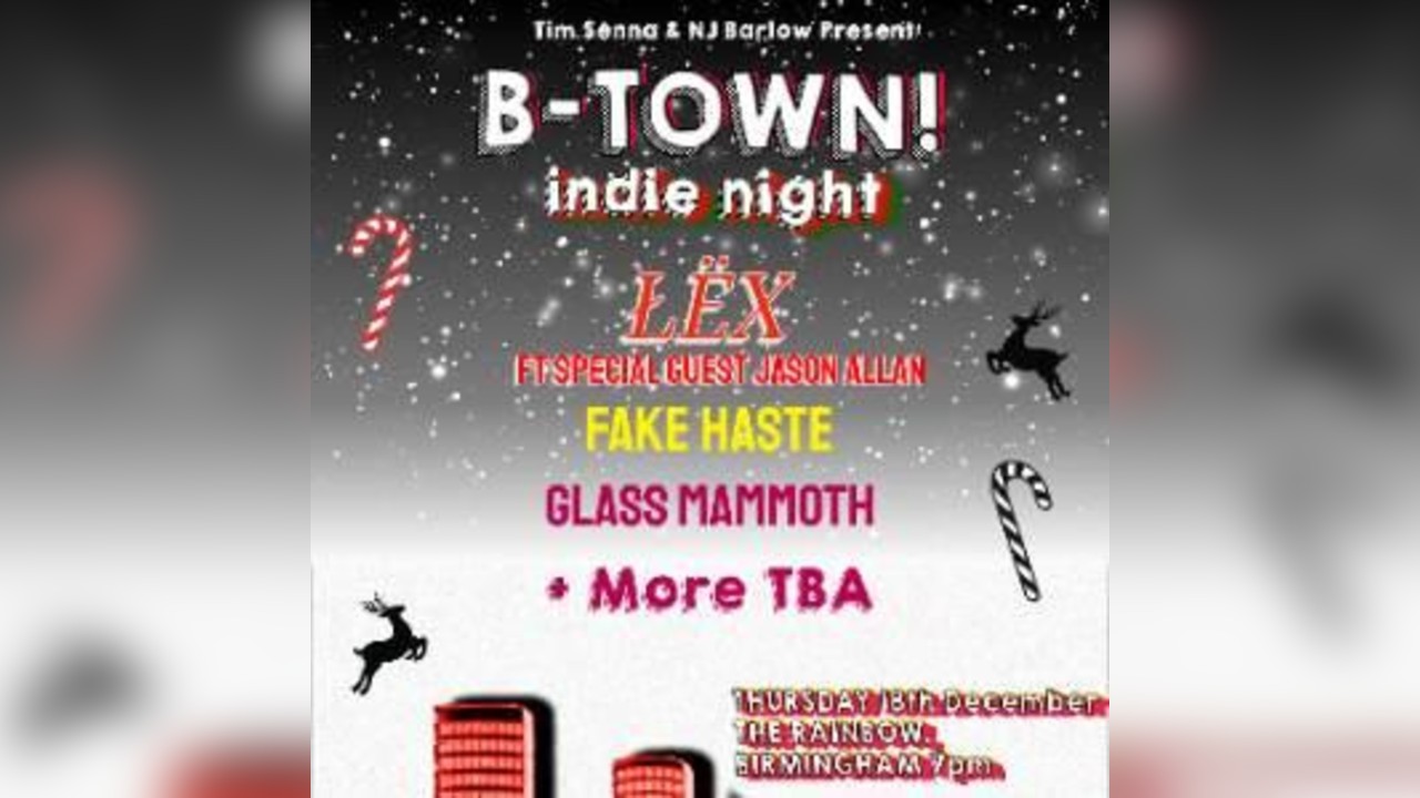 B-Town Indie Night!