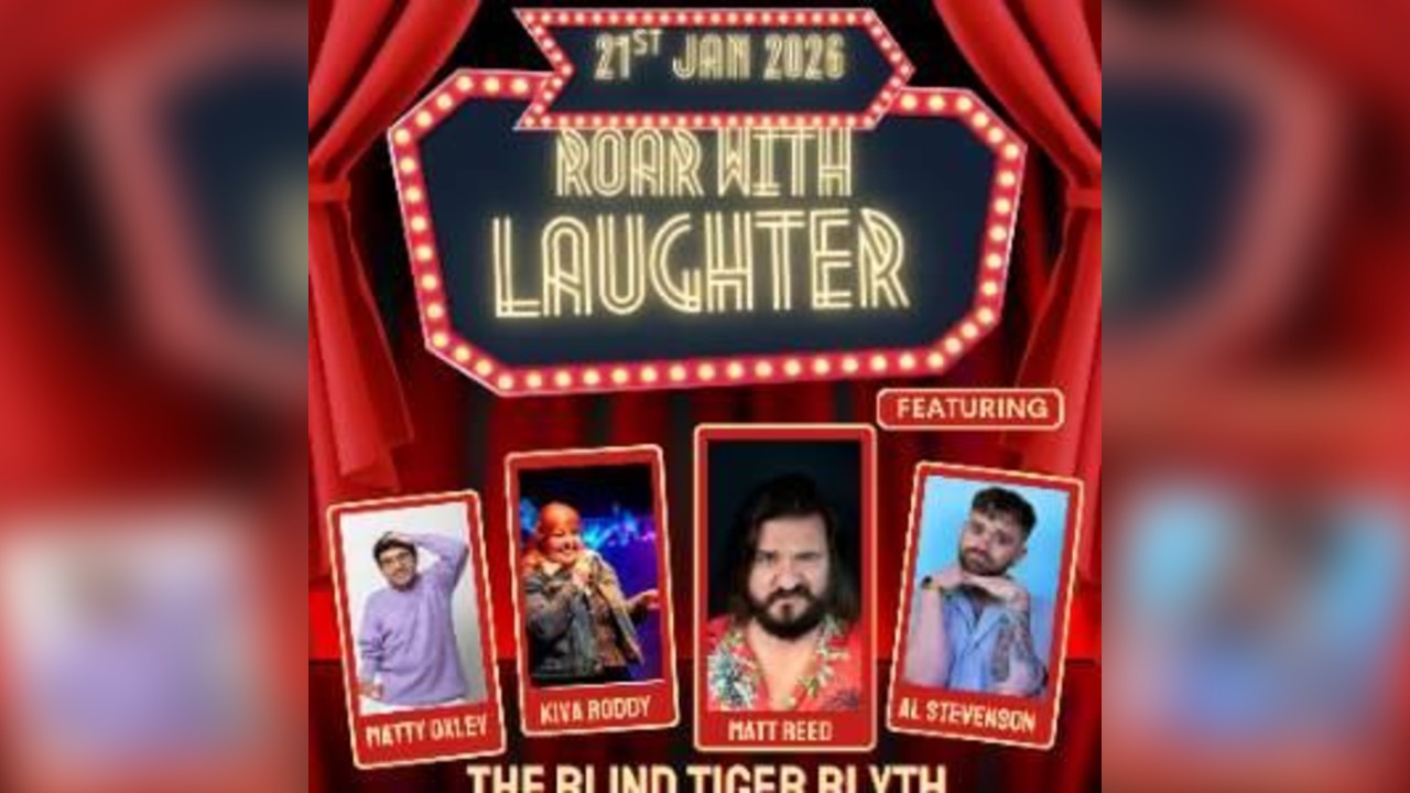 Roar With Laughter at The Blind Tiger 21st Jan