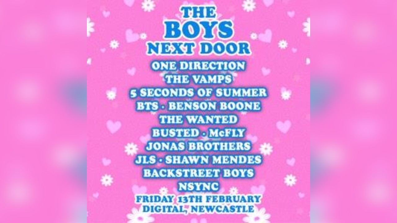 THE BOYS NEXT DOOR (Newcastle)