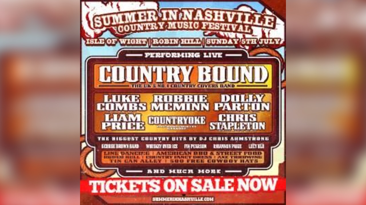 Summer In Nashville - Isle of Wight 2026