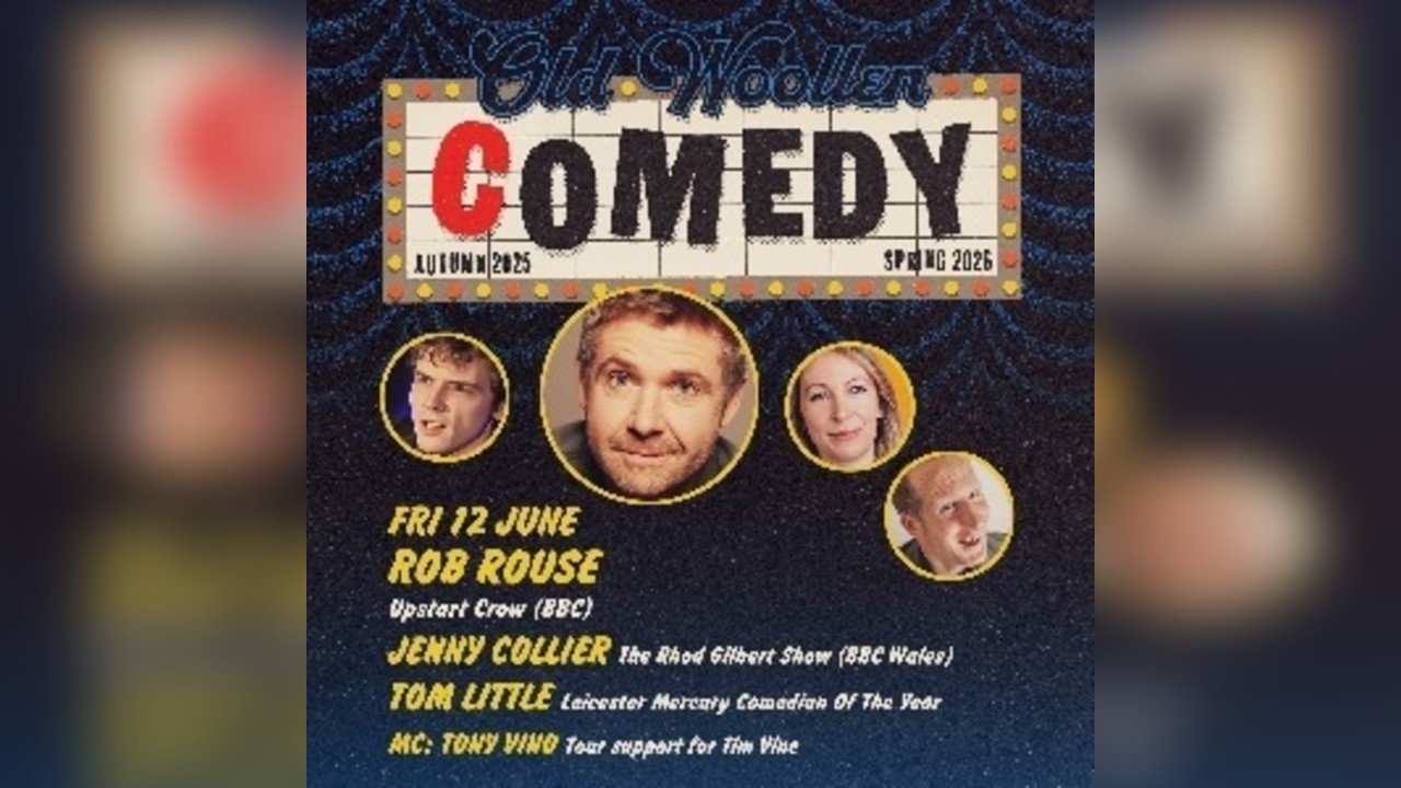 Comedy at The Old Woollen - Fri 12 June