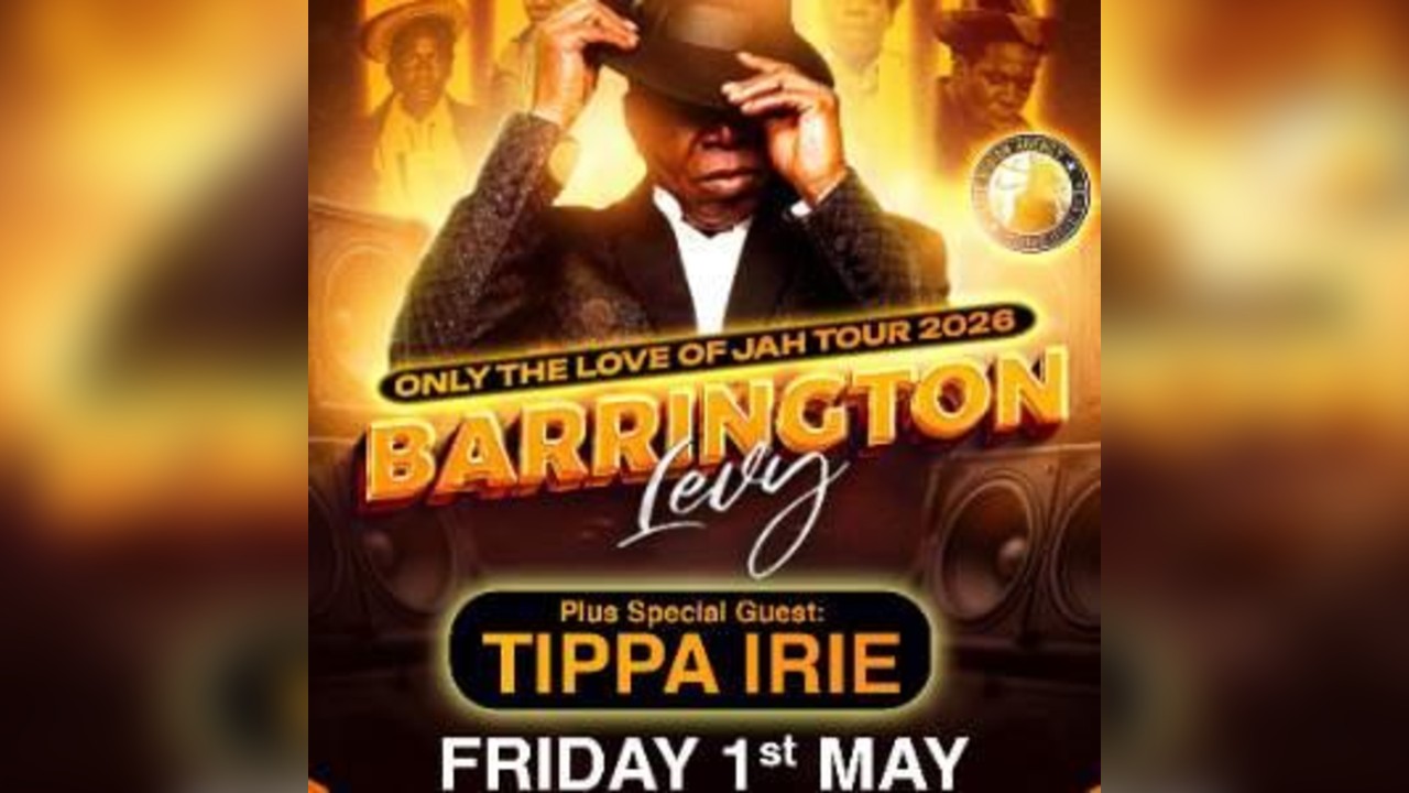 BARRINGTON LEVY / FRI 1ST MAY / BRIGHTON