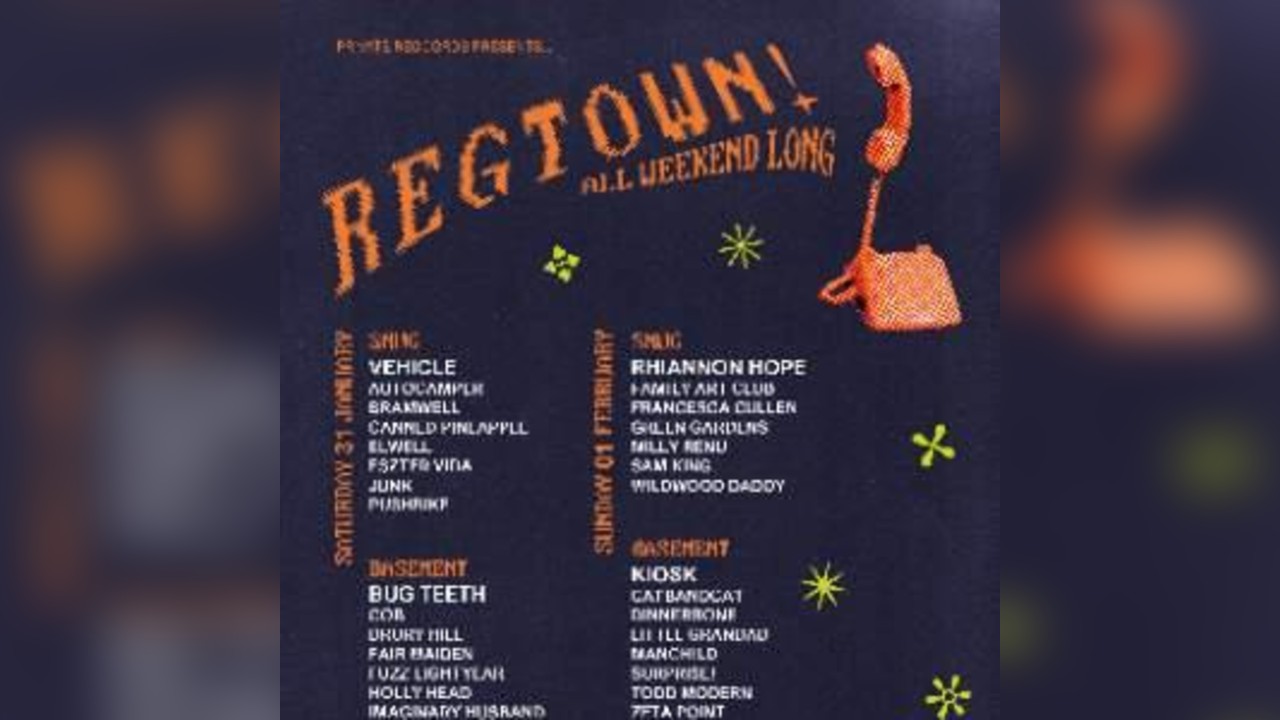 Regtown! All Weekend Long...