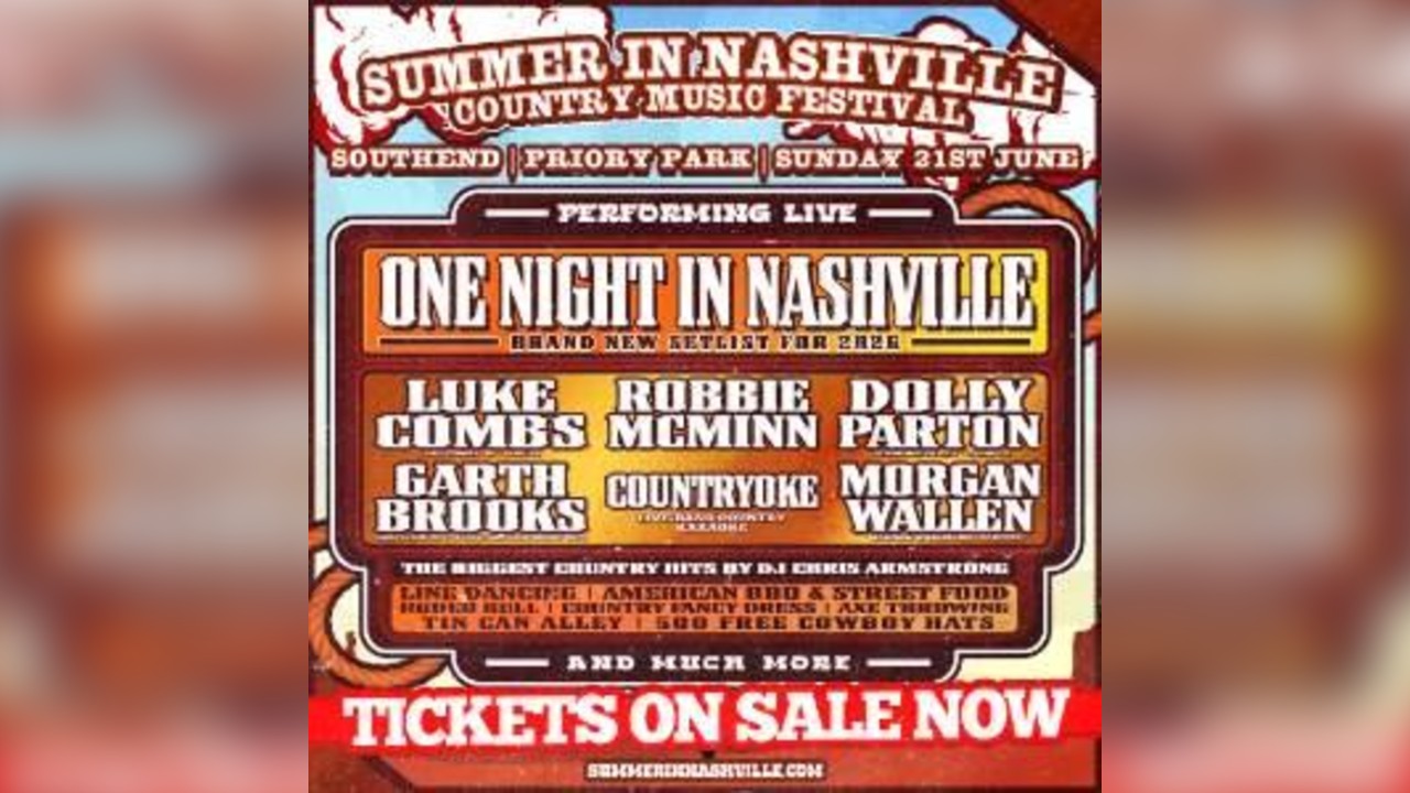 Summer In Nashville - Southend 2026