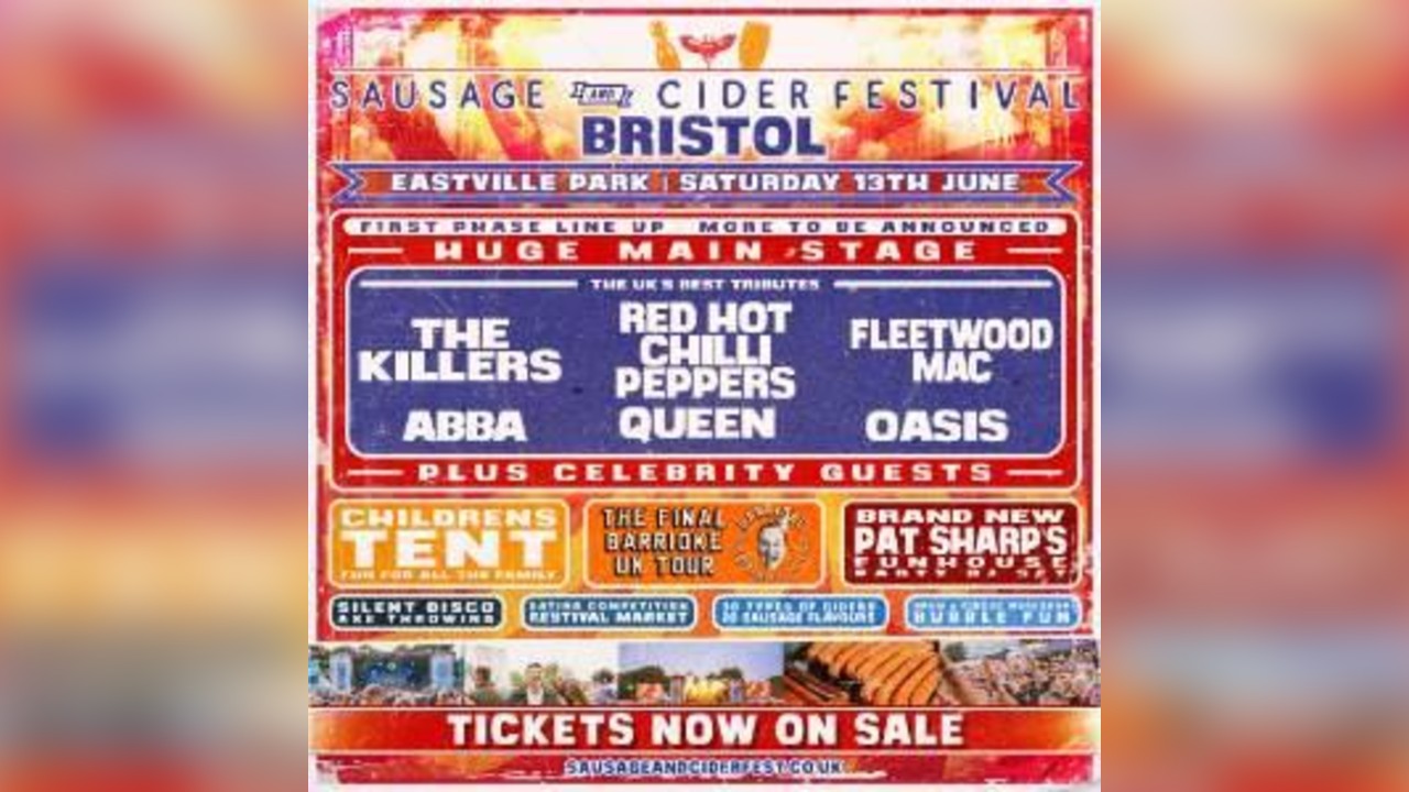 Sausage and Cider Festival - Bristol 2026