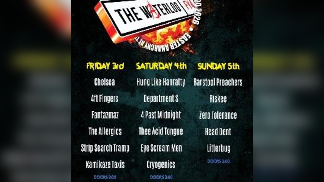 Anarchy At The Waterloo 2026 - Saturday