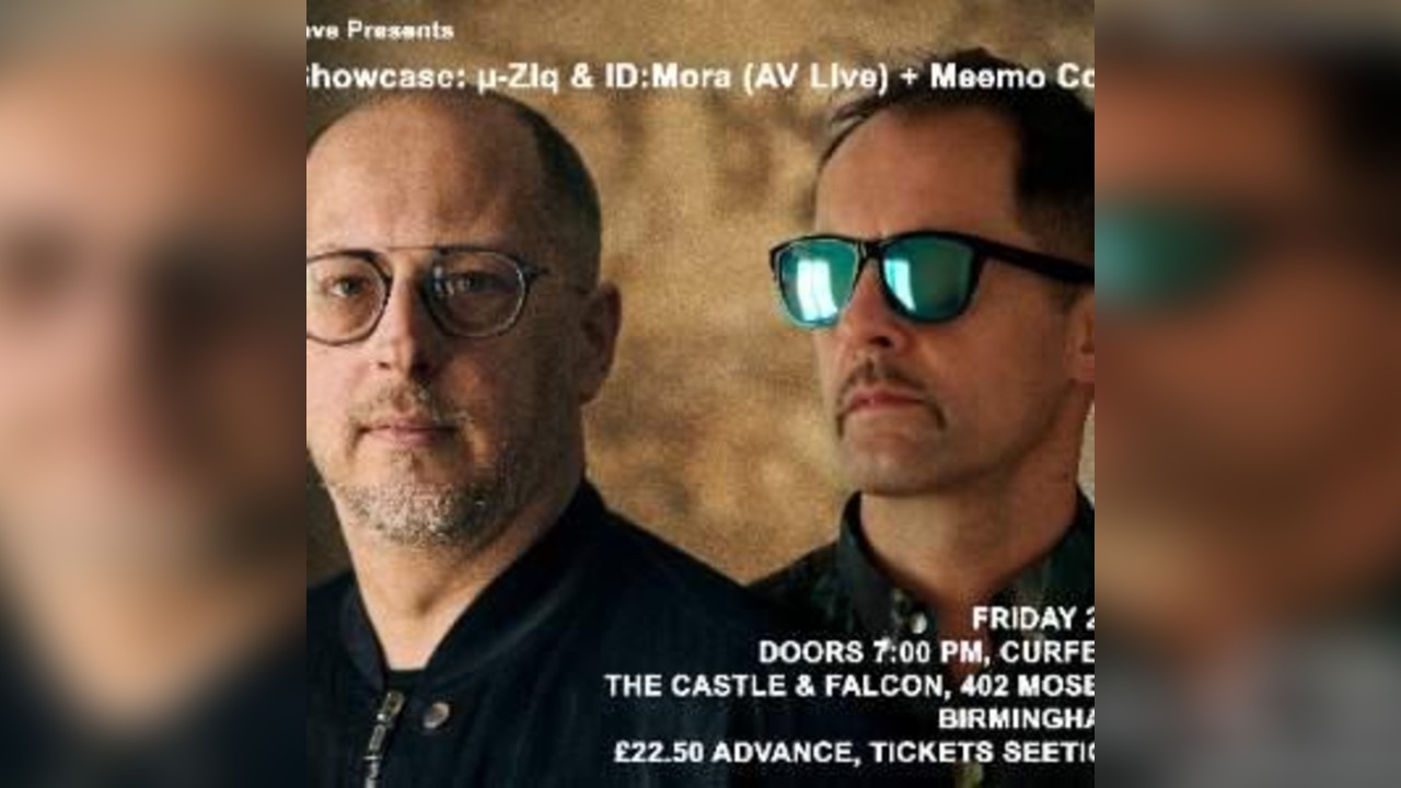 M-ZIQ & ID:MORA (AV LIVE) + MEEMO COMMA (LIVE)