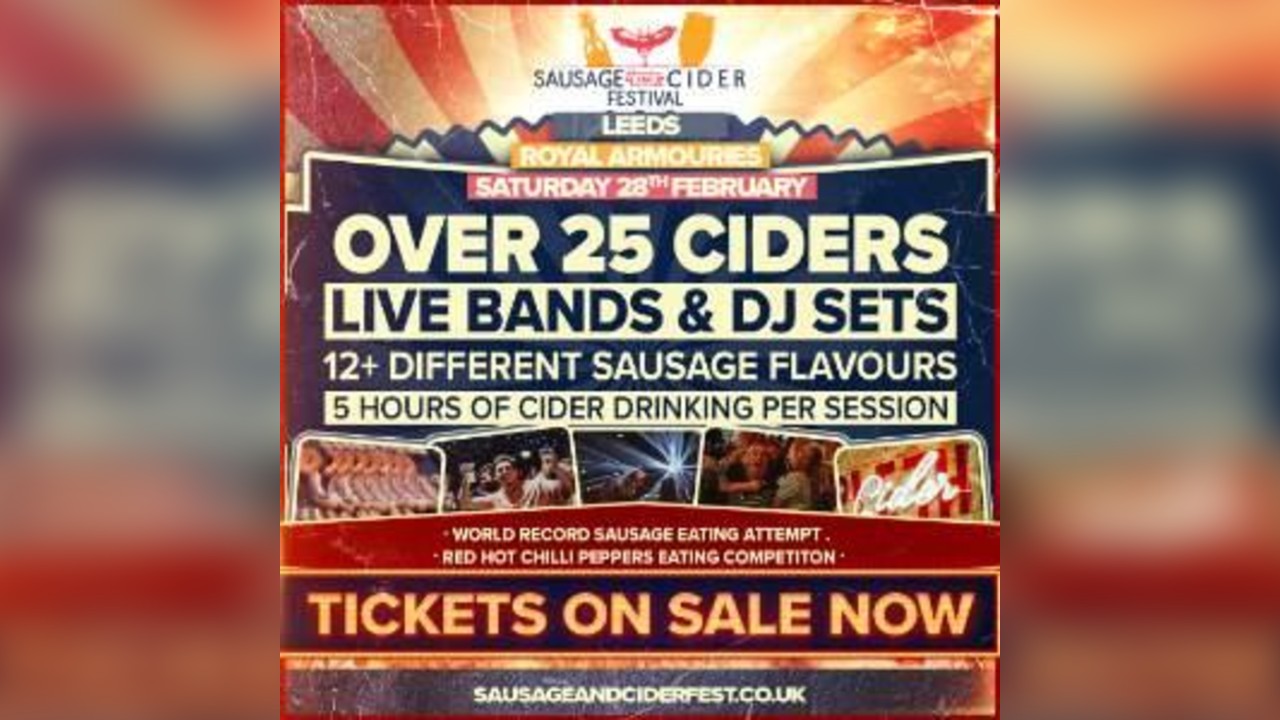 Sausage and Cider Festival - Leeds