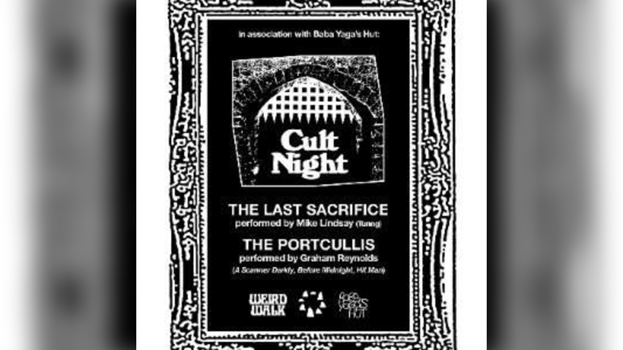 Cult night: Graham Reynolds & Mike Lindsay