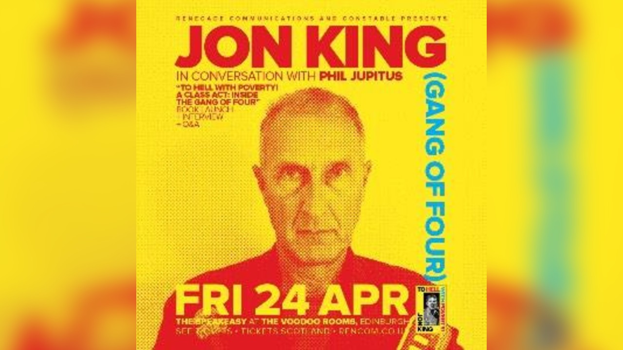 Jon King in conversation with Ian Rankin