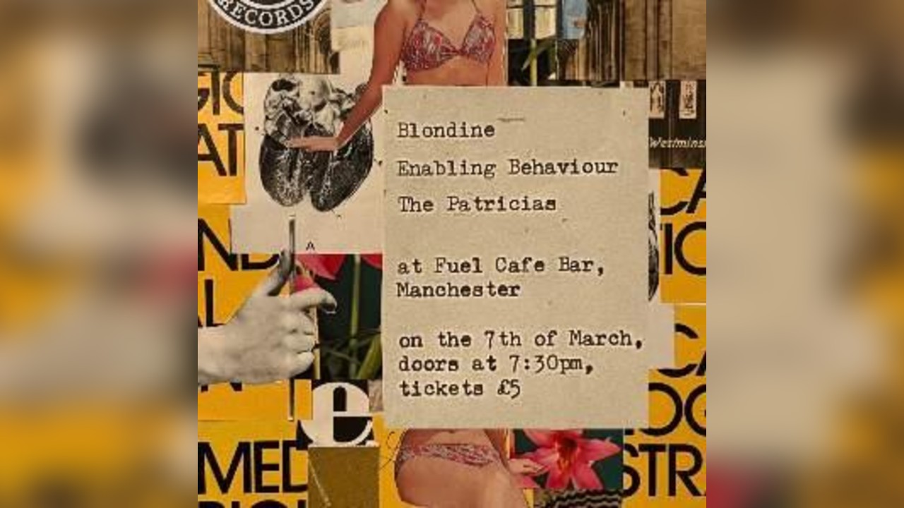 BLONDINE // ENABLING BEHAVIOUR // THE PATRICIAS