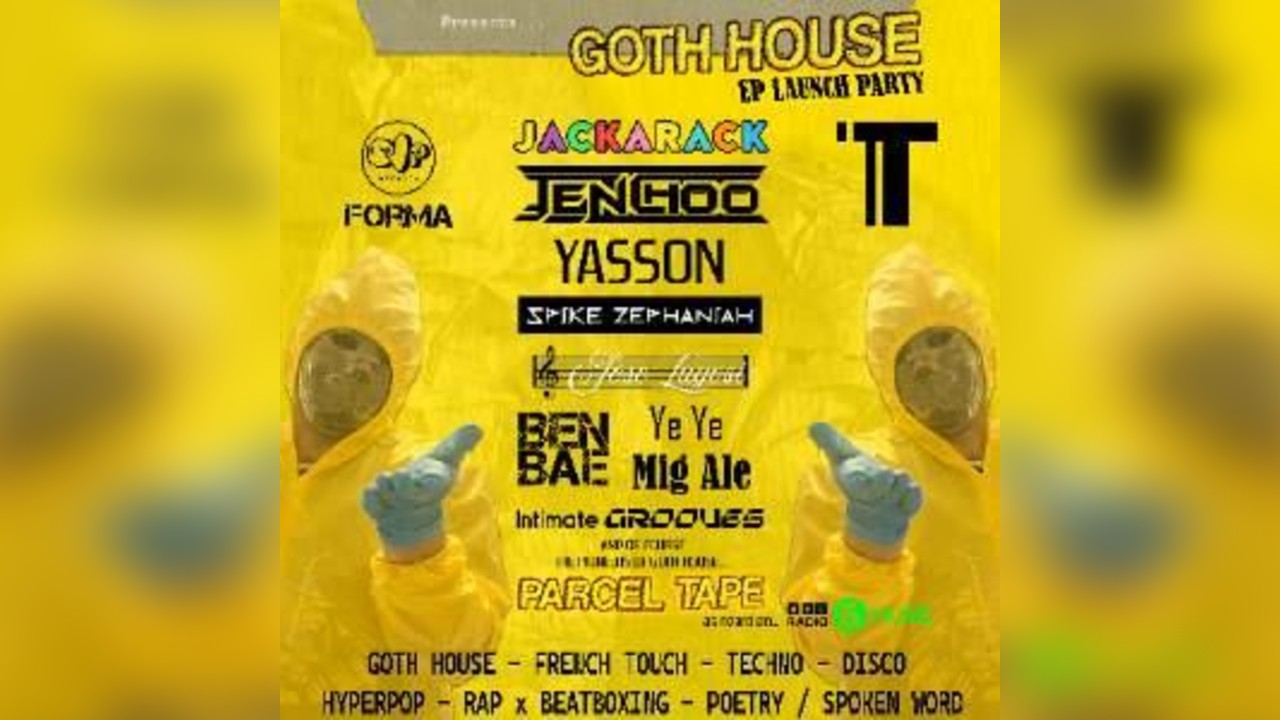Parcel Tape presents: GOTH HOUSE EP Launch Party