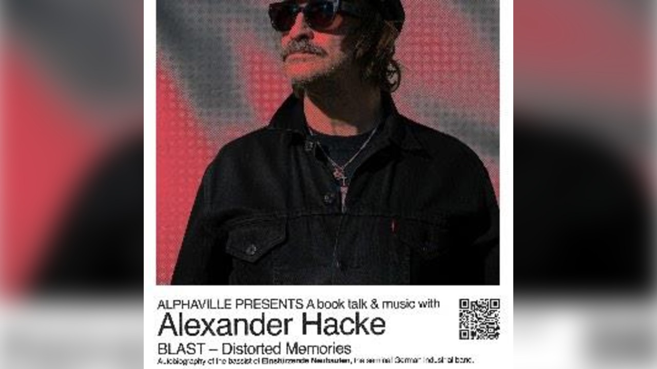 Alexander Hacke (Einstürzende Neubauten) book talk