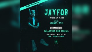 Square One DnB: 360 HALLOWEEN RAVE with JAYFOR