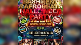 Bashment & Afrobeats - Halloween Party