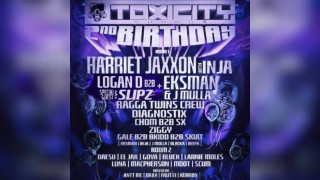 Toxicity Sounds presents: HARRIET JAXXON, INJA, EKSMAN + MORE