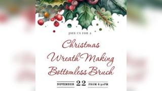 Christmas Wreath Making Bottomless Brunch With Dj & More