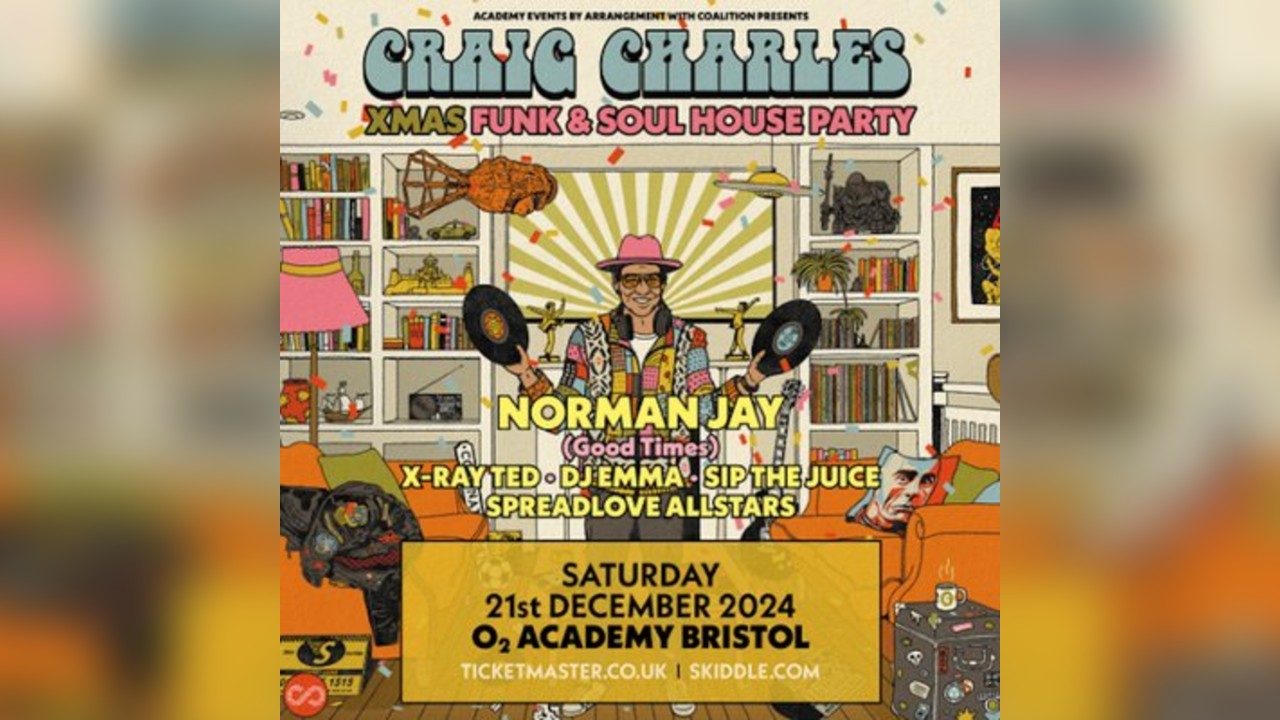 Craig Charles Funk and Soul Christmas House Party