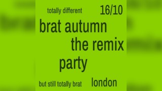 brat autumn Remix rave