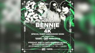 VERSA x SWN SOUNDS Presents - Bennie + 4K + Special Guest TBA