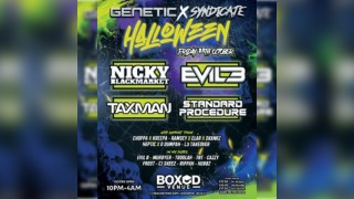 Genetic x Syndicate: Evil B, Nicky Blackmarket, Taxman