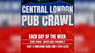 1BNO CENTRAL LONDON PUB CRAWL - EVERY Saturday