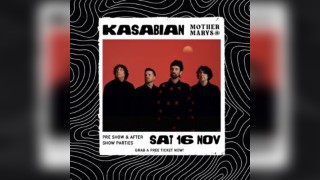 KASABIAN - Pre Show & After Show Parties