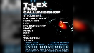 HOOKED x ILK PRESENTS SYNC W/ T-LEX,FMS,CALLUM BISHOP +MORE(DNB)