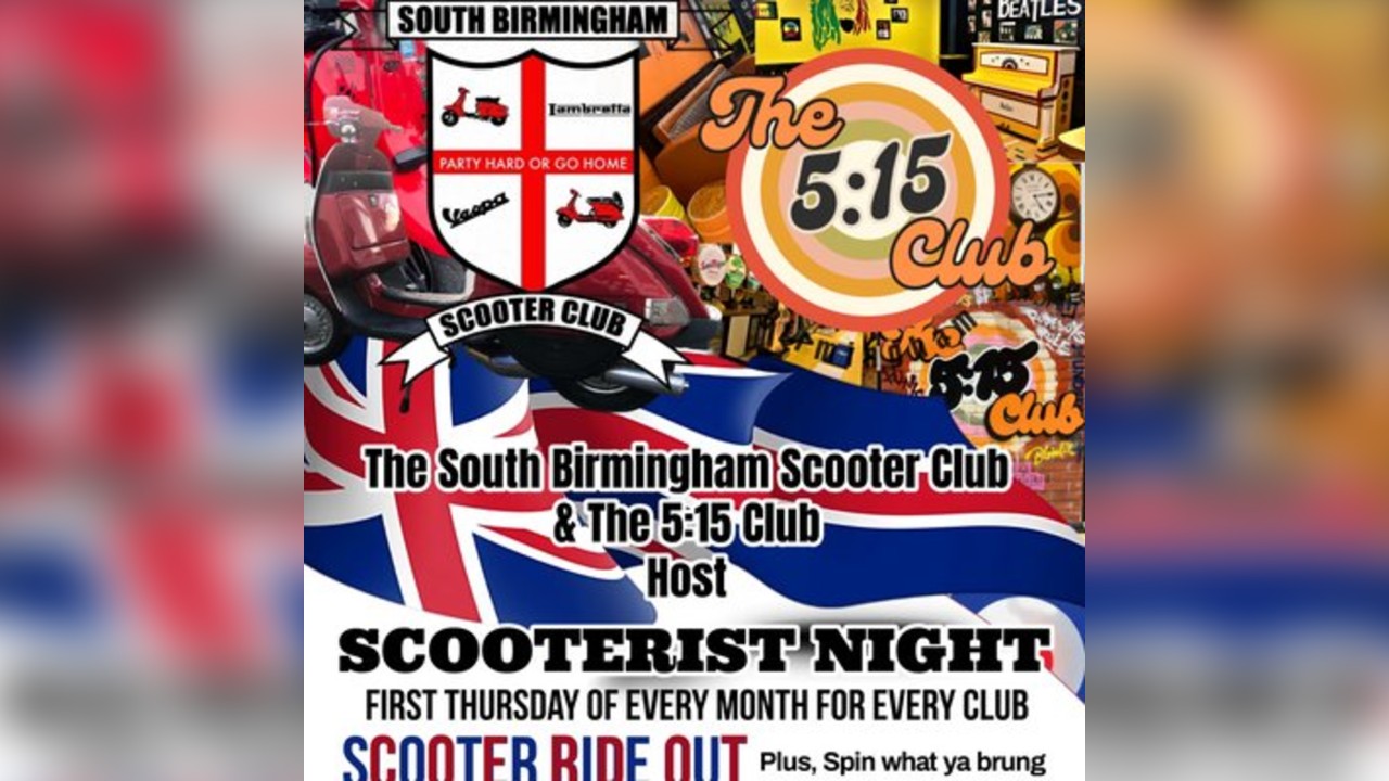 Scooterist Ride Out Club Night