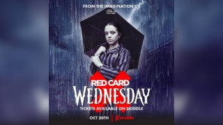 Red Card WEDNESDAY - Halloween