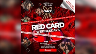 RED CARD Wednesday | Official Stirling Fight Night Afterparty