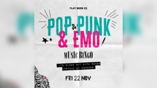 Pop Punk & Emo Music Bingo