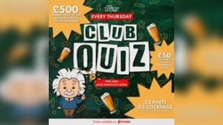 Thursday CLUB Quiz (DOUBLE STICKERS)