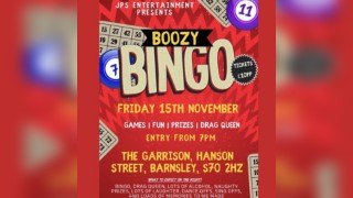 Boozy Bingo @ The Garrison