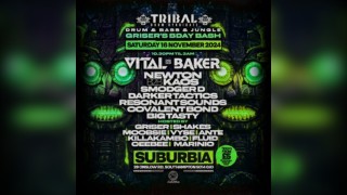 TDS - GRISERS Bday Bash w/ VITAL B2B BAKER, NEWTON B2B KAOS