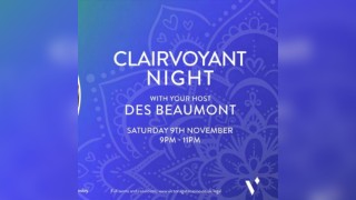 An Evening of Mediumship with 'Des Beaumont' *FREE show*