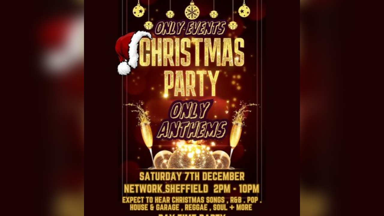 Only Anthems Christmas Party Singalong Day Event